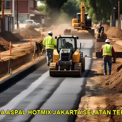 Mendalami harga aspal hotmix di Jakarta Selatan untuk proyek infrastruktur
